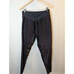 Riding Right Farm Equestrian Breeches Full Seat Leather Grip Black 34 Large